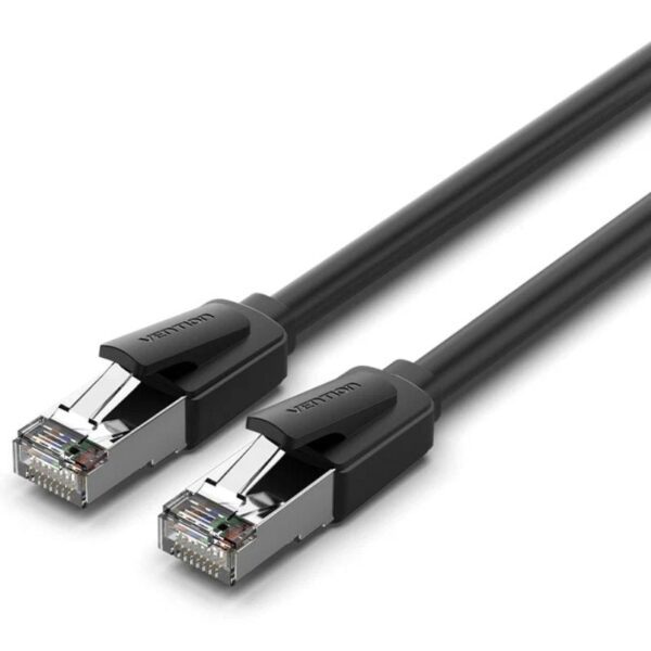 Cable de Red RJ45 SFTP Vention IKKBH Cat.8/ 2m/ Negro 6922794780330 IKKBH VEN-CAB IKKBH