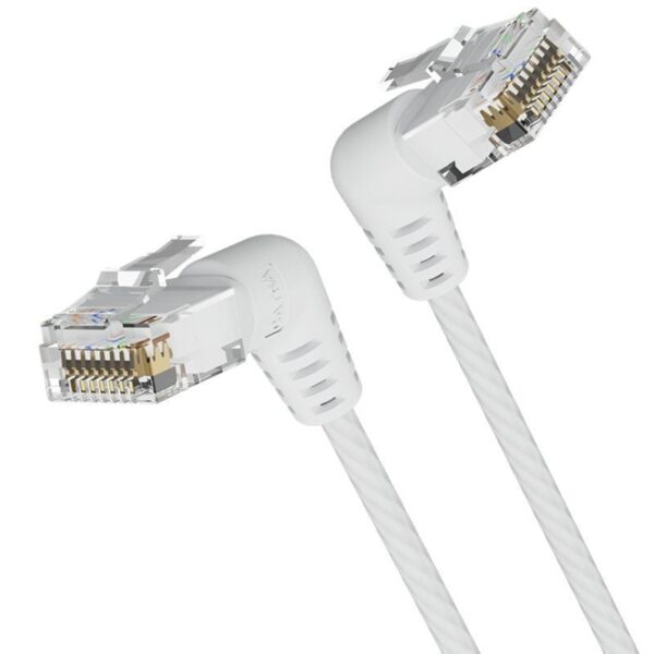 Cable de Red RJ45 UTP Vention IBOWF Cat.6A/ 1m/ Cabeza Rotatoria 360º/ Blanco 6922794776654 IBOWF VEN-CAB IBOWF