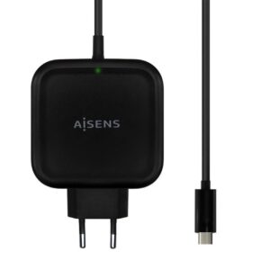 Cargador de Pared Aisens ASCH-1PD65WL-BK/ 1xUSB Tipo-C/ 65W 8436574707939 ASCH-1PD65WL-BK AIS-CARGA ASCH-1PD65WL-BK