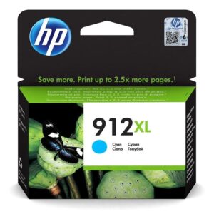 Cartucho de Tinta Original HP nº912 XL Alta Capacidad/ Cian 192545866873 3YL81AE 3YL81AE