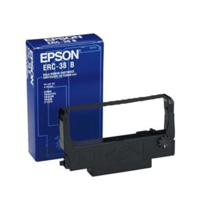 Cinta Matricial Epson ERC-38/ Negro 010343812628 C43S015374 EPS-ERC-38