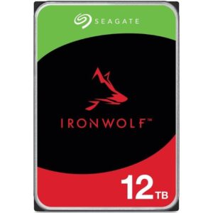 Disco Duro Seagate IronWolf NAS ST12000VN0008 12TB/ 3.5"/ SATA III/ 256MB 8719706004350 ST12000VN0008 SEA-HDD IRONWOLF 12TB