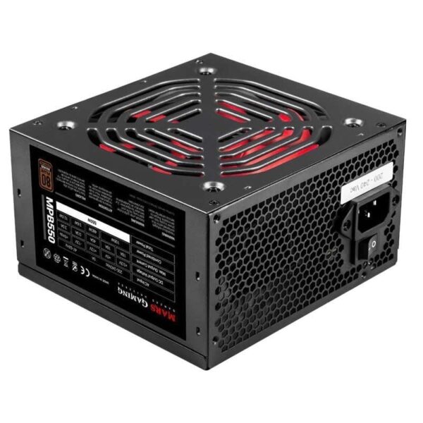 Fuente de Alimentación Mars Gaming MPB850/ 850W/ Ventilador 12cm/ 80 Plus Bronze 4710562755435 MPB850 TAC-FUENTE MPB850