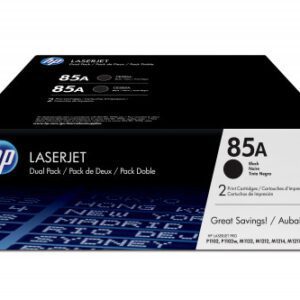 HP 85A TONER PACK 2 NEGRO HP85A (CE285AD) 0886111730520 | P/N: CE285AD | Ref. Artículo: 49873