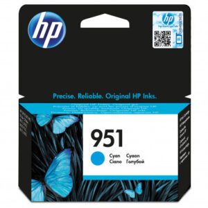 HP 951 CARTUCHO DE TINTA HP951 CIAN (CN050AE) 0888182554111 | P/N: CN050AE#BGY | Ref. Artículo: 825969