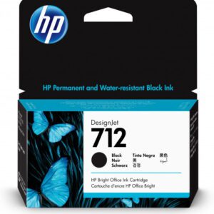 HP712 CARTUCHO GRAN FORMATO TINTA HP 712 NEGRO (3ED70A) 0193905352845 | P/N: 3ED70A | Ref. Artículo: 1343435