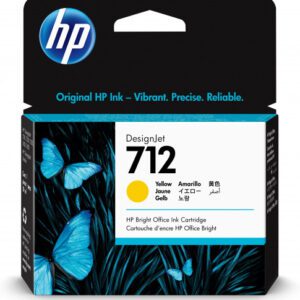 HP7122 CARTUCHO GRAN FORMATO TINTA HP 712 AMARILLO (3ED69A) 0193905352838 | P/N: 3ED69A | Ref. Artículo: 1343436