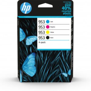 HP953 TINTA HP KCYM  953 PACK (6ZC69AE) 0195122352196 | P/N: 6ZC69AE | Ref. Artículo: 1343730