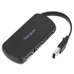 HUB USB TARGUS 4 PUERTOS USB NEGRO 5051794004489 ACH114EU