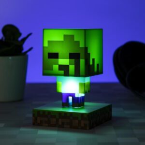 LÁMPARA ICONS ZOMBIE MINECRAFT 12 CM PALADONE PP6592MCFV2 5055964742263 | P/N: PP6592MCFV2 | Ref. Artículo: 1384090