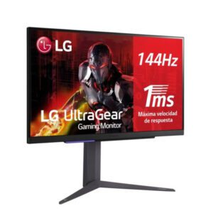 LG MONITOR (27GR93U-B) 27"/16:9/ULTRA GEAR GAMING/4K 3840 X 2160/IPS/1 MS/144 HZ/FREE SYNC/2X HDMI/DP/3X USB-A 8806084254399 | P/N: 27GR93U-B | Ref. Artículo: 1370268