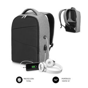 MOCHILA SUBBLIM SECURE V2 AP ANTITHEFT BACKPACK 16" BLACK 8436586742133 SUBBP-3SA1100