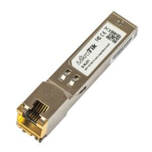 MODULO SFP CONVERSOR MIKROTIK S-RJ01 4752224005090 S-RJ01