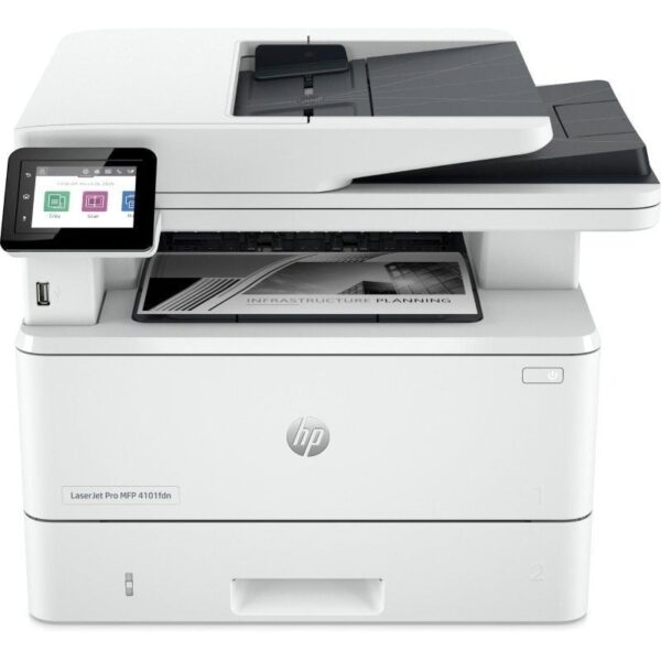 Multifunción Láser Monocromo HP Laserjet Pro 4102FDN Fax/ Dúplex/ ADF/ Blanca 195161936203 2Z623F HP-LASERJET PRO 4102FDN