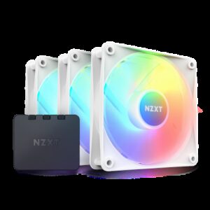 NZXT F120 Core RGB Carcasa del ordenador Ventilador 12 cm Blanco 3 pieza(s) 5056547203010 | P/N: RF-C12TF-W1 | Ref. Artículo: 1382203