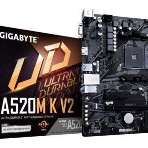 PLACA BASE GIGABYTE A520M K V2 AM4 MATX 2XDDR4 4719331852771 GA-A520M K V2