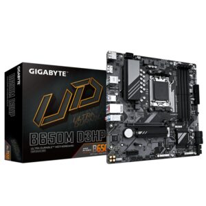 PLACA BASE GIGABYTE B650M D3HP AM5 ATX 4XDDR5 4719331857851 B650M D3HP G10