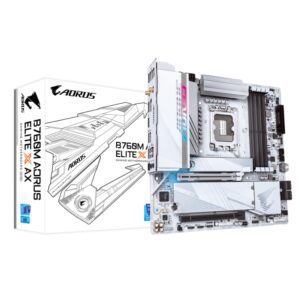 PLACA BASE GIGABYTE B760M AORUS ELITE X AX 1700 MATX 4XDDR5 4719331859329 26B760M A ELITE X AX G11