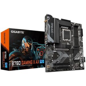 Placa Base Gigabyte B760 GAMING X AX Socket 1700 4719331851774 9MB76GX5X-00-12 GIG-PB B760 GAMING X AX