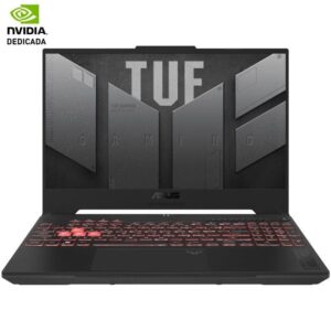 Portátil Gaming Asus TUF Gaming A15 TUF507NVR-LP047 Ryzen 7 7435HS/ 16GB/ 512GB SSD/ GeForce RTX 4060/ 15.6"/ Sin Sistema Operativo 4711387712184 90NR0JK5-M002U0 ASU-P TUF507NVR-LP047