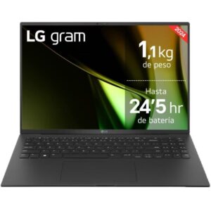 Portátil LG Gram 16ZD90S-G.AX75B Intel Core Ultra 7-155H/ 16GB/ 512GB SSD/ 16"/ Sin Sistema Operativo 8806091956224 16ZD90S-G.AX75B LGP-16ZD90S-G AX75B