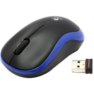 RATON LOGITECH M185 OPTICO 1000DPI INALAMBRICO NEGRO/AZUL 50992060288311 P/N: 910-002236 | Ref. Artículo: LRM185A