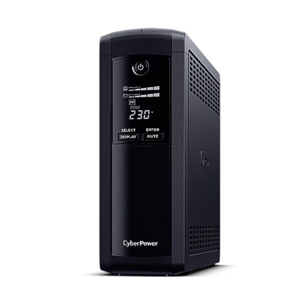 SAI Línea Interactiva Cyberpower VP1200ELCD-DE/ 1200VA-720W/ 5 Salidas/ Formato Torre 4712856274882 VP1200ELCD-DE CYB-LI VP1200ELCD-DE