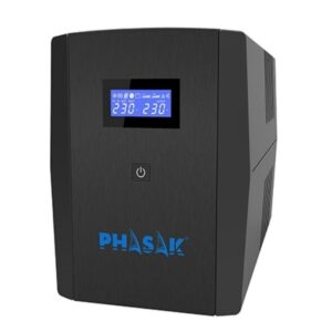 SAI Línea Interactiva Phasak SIRIUS 2260 VA Interactive/ 2260VA-1320W/ 4 Salidas/ Formato Torre 5605922008711 PH 7322 PHK-SAI SIRIUS 2260 VA INT