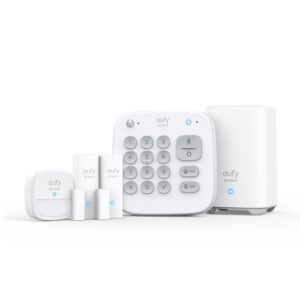 SISTEMA ALARMA EUFY KIT 2x HOMEBASE 2x ENTRY SENSOR 1x KEYPAD 1x MOTION SENSOR 0194644017804 T8990321