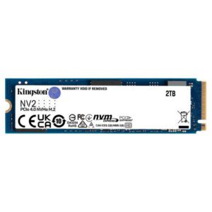 SSD KINGSTON M.2 2TB PCIE4.0 NVME SNV2S 740617329971 P/N: SNV2S/2000G | Ref. Artículo: SNV2S/2000G