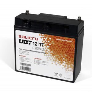 Salicru UBT 12/17 - Batería AGM recargable de 17 Ah 8436035922536 | P/N: 013BS000004 | Ref. Artículo: 1331538