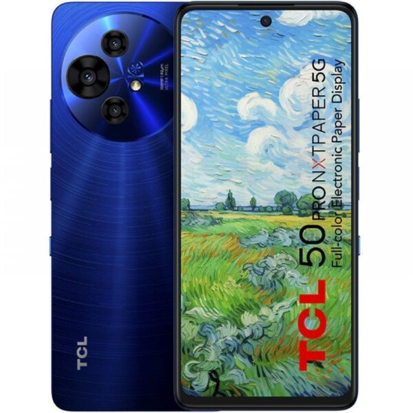 Smartphone TCL 50 PRO NXTPAPER 8GB/ 512GB/ 6.8"/ 5G/ Azul Medianoche 4894461992778 T803D-2CLCA112 TCL-SP 50 PRO 8-512 BL