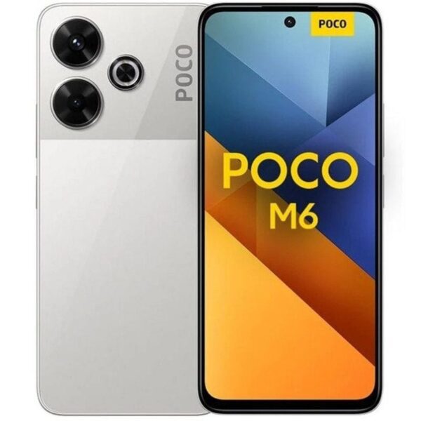 Smartphone Xiaomi POCO M6 6GB/ 128GB/ 6.79"/ Plata 6941812781623 MZB0H8JEU XIA-SP POCO M6 6-128 SV