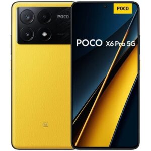 Smartphone Xiaomi POCO X6 Pro 8GB/ 256GB/ 6.67"/ 5G/ Amarillo 6941812757758 MZB0FUTEU XIA-SP POCO X6P 5G 8-256 YE