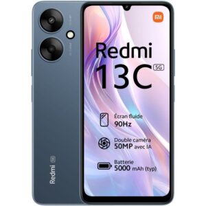 Smartphone Xiaomi Redmi 13C 4GB/ 128GB/ 6.74"/ 5G/ Azul 6941812776124 REDMI 13C 5G 4-128 BL XIA-SP REDMI 13C 5G 4-128 BL