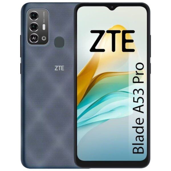 Smartphone ZTE Blade A53 Pro 4GB/ 64GB/ 6.52"/ Azul Medianoche 6902176091278 BLD A53 P 4-64 BL ZTE-SP BLD A53 P 4-64 BL