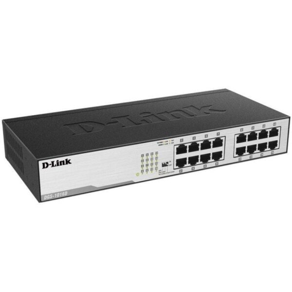 Switch D-Link DGS-1016D 16 Puertos/ RJ-45 Gigabit 10/100/1000 790069269974 DGS-1016D/E DLK-DGS-1016D