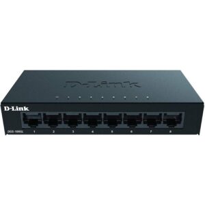 Switch D-Link DGS-108GL 8 Puertos/ RJ-45 10/100/1000 790069458583 DGS-108GL/E DLK-SWITCH DGS-108GL