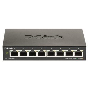 Switch Gestionable D-Link DGS-1100-08V2 8 Puertos/ RJ-45 10/100/1000 790069453410 DGS-1100-08V2/E DLK-SWITCH DGS-1100-08V2 E