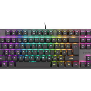 TECLADO GAMING GENESIS THOR 303 TKL RGB NEGRO MECANICO SWITCH OUTEMU ROJO 5901969432985 NKG-1885