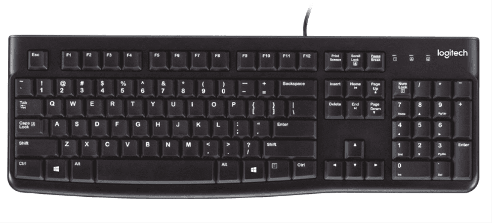 TECLADO LOGITECH K120 OEM USB NEGRO 5099206021372 920-002518