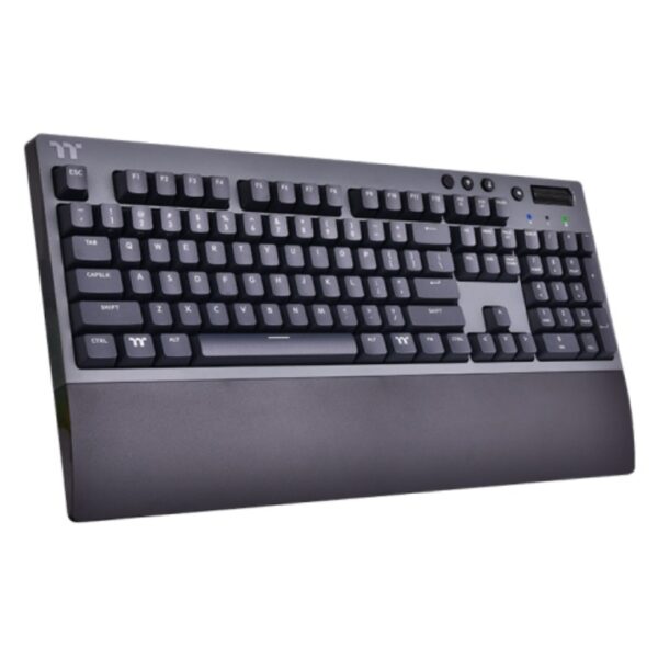 TECLADO THERMALTAKE W1 WIRELESS GAMING CHERRY MX RED NEGRO 4713227527682 GKB-WOW-RDSNSP-01