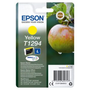 TINTA EPSON C13T12944012 T1294 AMARILLO 8715946624747 P/N: C13T12944012 | Ref. Artículo: EPT12944010