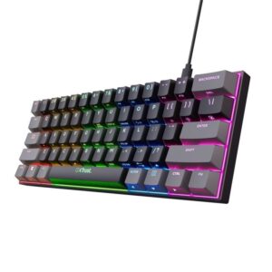 Teclado Gaming Mecánico Trust Gaming GXT 867 Acira 8713439248852 24885 TRU-TEC GXT 867 ACIRA BK