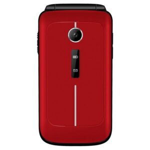 Teléfono Móvil Telefunken S430 para Personas Mayores/ Rojo 7640256380445 TF-GSM-S430-RD TFK-TEL S430 RD