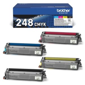 Tóner Original Brother TN-248VAL Multipack/ Negro/ Cian/ Magenta/ Amarillo 4977766821865 TN248VAL BRO-TN-248VAL