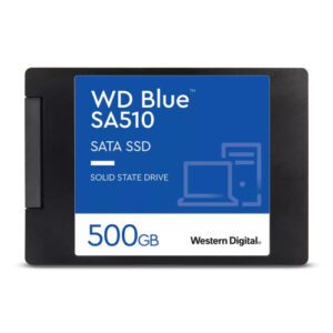 Western Digital Blue SA510 2.5" 500 GB Serial ATA III 0718037884639 | P/N: WDS500G3B0A | Ref. Artículo: 1358268