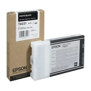 010343864443 | P/N: C13T603100 | Cod. Artículo: DSP0000025941 Cartucho tinta epson stylus pro 7880 - 9880 negro foto 220ml