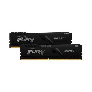 0740617319842 MÓDULO MEMORIA RAM DDR4 32GB 2X16GB 3200MHz KINGSTON FURY KF432C16BBK2/32 A0038457 Kingston Memorias RAM KF432C16BBK2/32