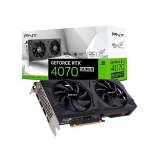 0751492786414 TARJETA GRÁFICA PNY RTX 4070 SUPER 12GB VERTO DUAL FAN VCG4070S12DFXPB1-O A0051850 PNY Tarjetas Gráficas VCG4070S12DFXPB1-O